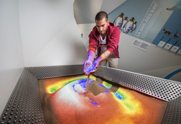 Virtuelle Sandbox im World Nature Forum