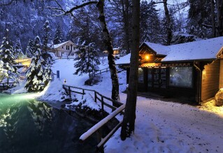 Blausee im Winter 2