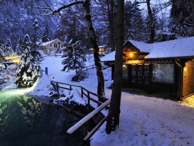 Blausee im Winter 2
