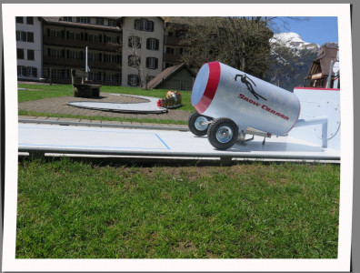 Schneekanone Crazygolf Wengen