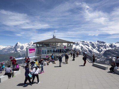 2018 Schilthorn Piz Gloria Terrasse
