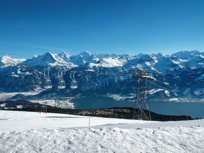 niederhorn im Winter