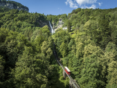 Reichenbachfall Bahn 2 Kraftwerke Oberhasli AG Fotograf David Birri