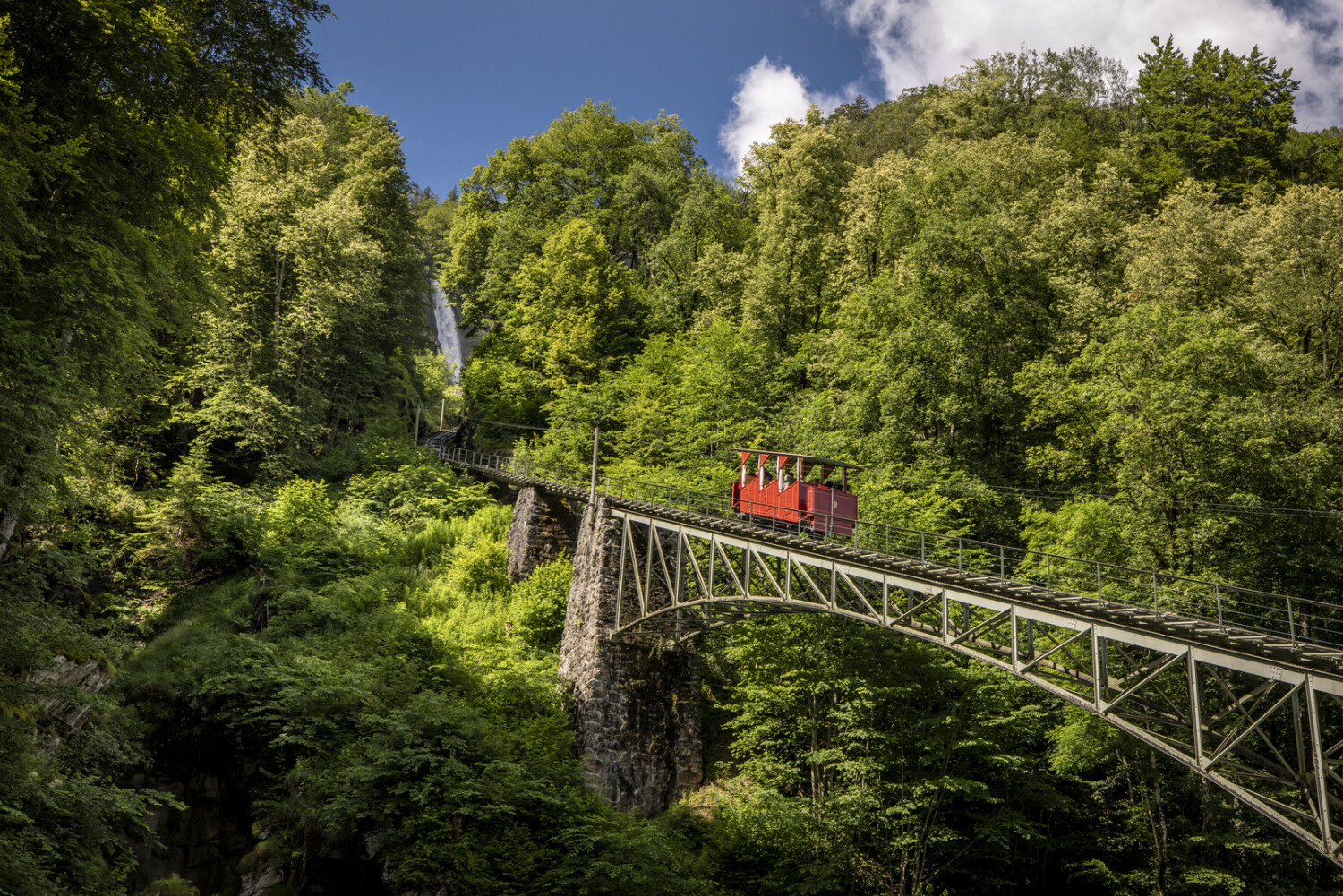 Reichenbachfall Bahn Kraftwerke Oberhasli AG Fotograf David Birri