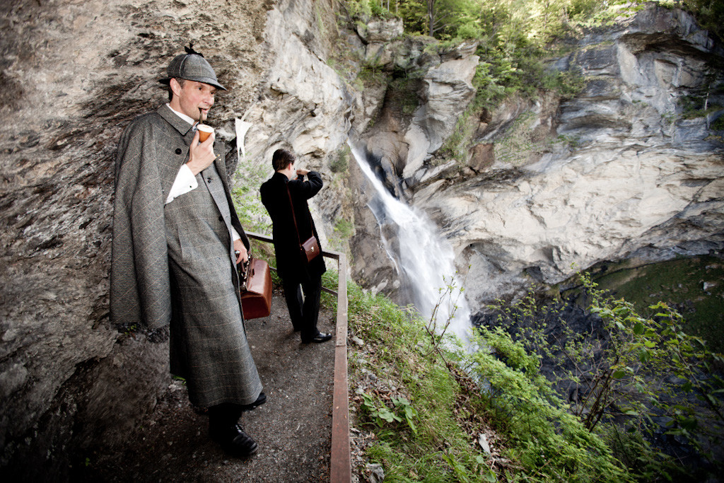 Sherlock Holmes Reichenbachfall