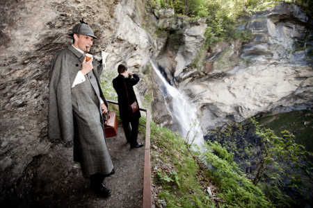 Sherlock Holmes Reichenbachfall
