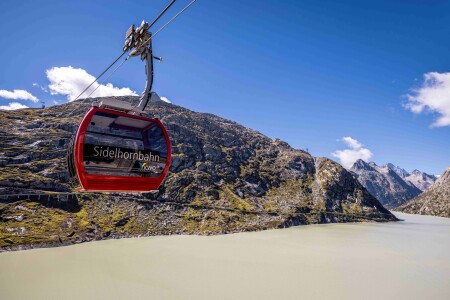 Sidelhornbahn mit Grimselsee