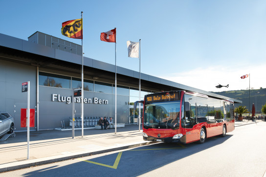 BernMobil Bus Flughafen Bern