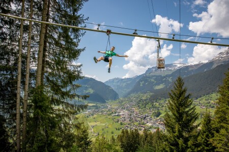 Fly Line Grindelwald Pfingstegg