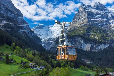 Luftseilbahn Grindelwald Pfingstegg 2 Fotograf Christian Betschart