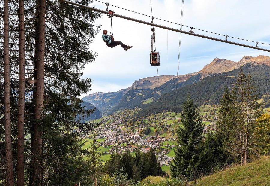 Experience adventure and action on Grindelwald First / Berner Oberland Pass
