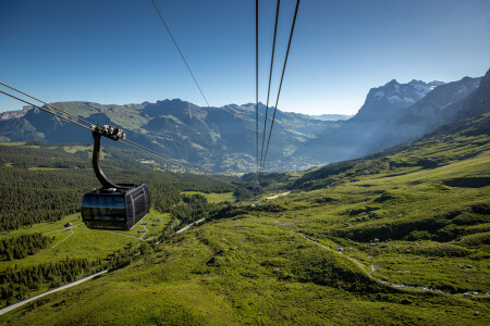 Eiger Express Talansicht Grindewald