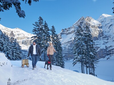 Oeschinensee Winterwandern 2