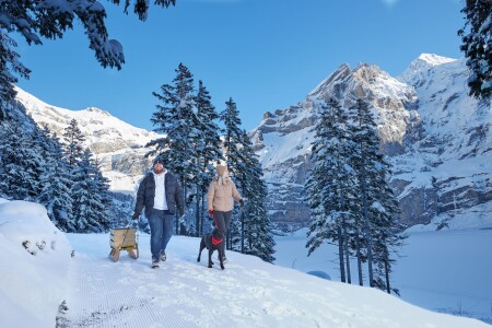 Oeschinensee Winterwandern 2