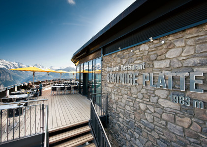bergrestaurant schynige platte terrasse 01
